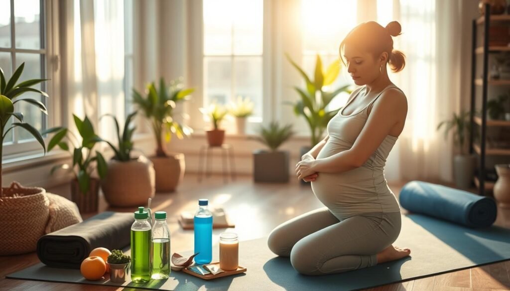 daily routine for pregnant women Kinesthetic Tape for Pregnancy