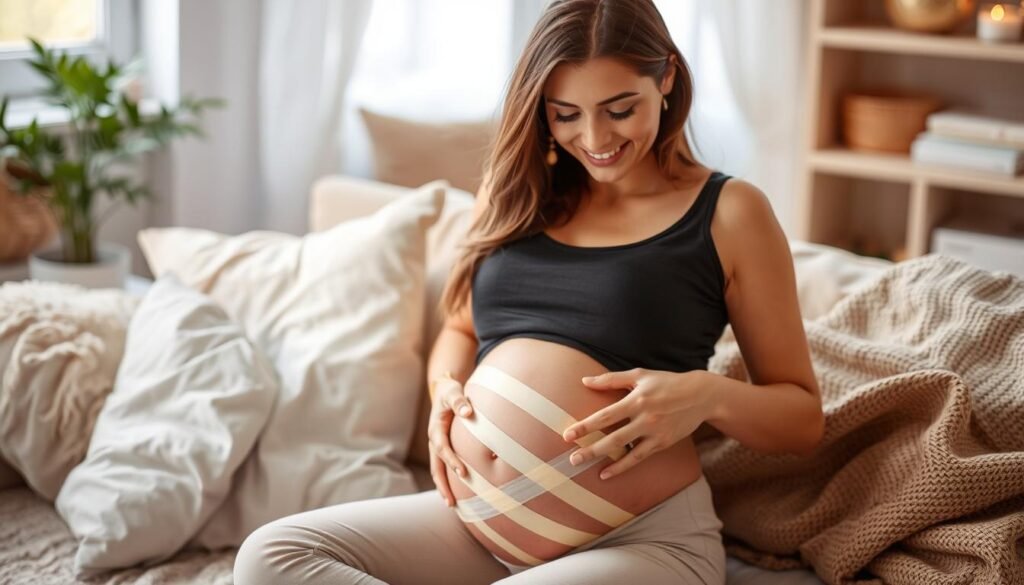 maternity testimonials related to kinesthetic tape success Kinesthetic Tape for Pregnancy
