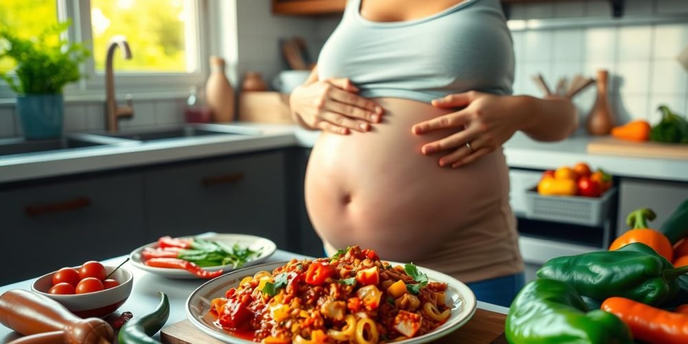 can you eat spicy food when you are pregnant​