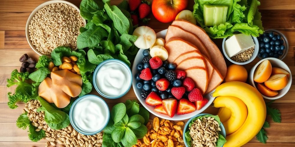 food for a pregnant woman on a 2000 calorie diet​