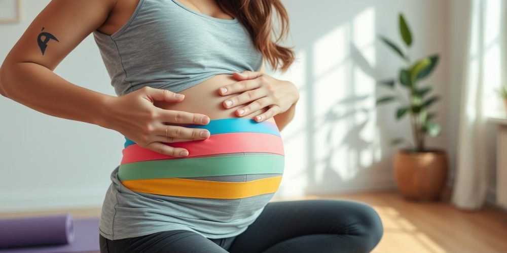 kinesthetic tape for pregnancy